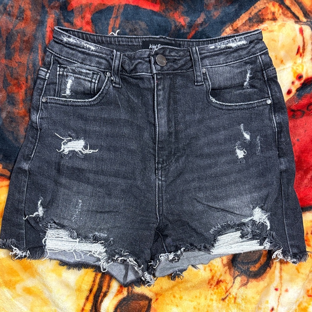 Wild Oak Boutique Distressed Shorts
